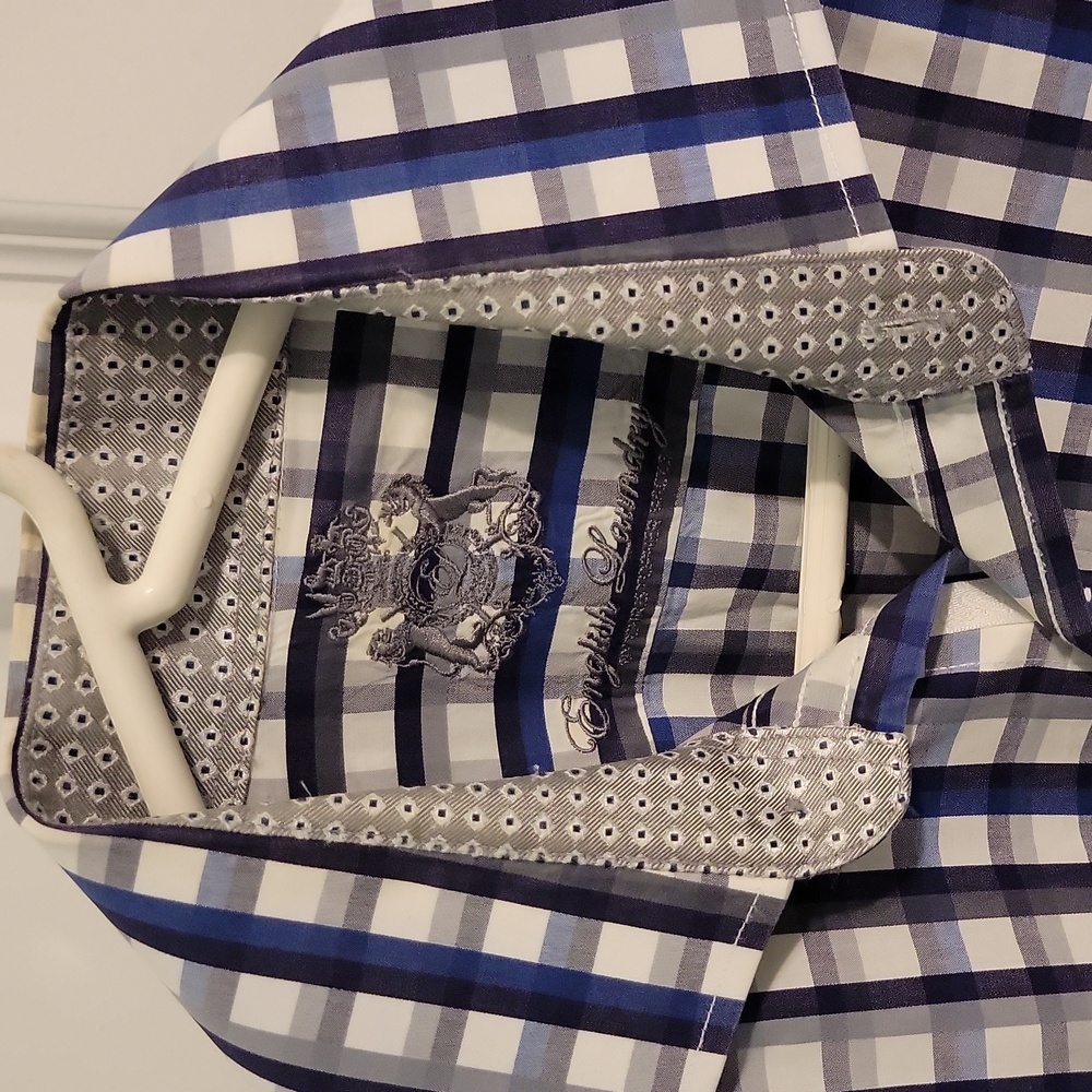 Men's English Laundry Flip cuff shirt size 15 1/2 32/33
